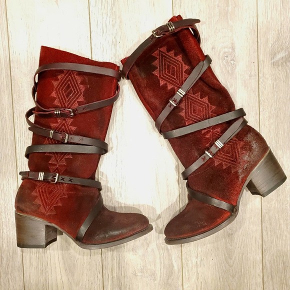 Freebird by Steven Shoes - Freebird by Steven Colin western leather boots 6